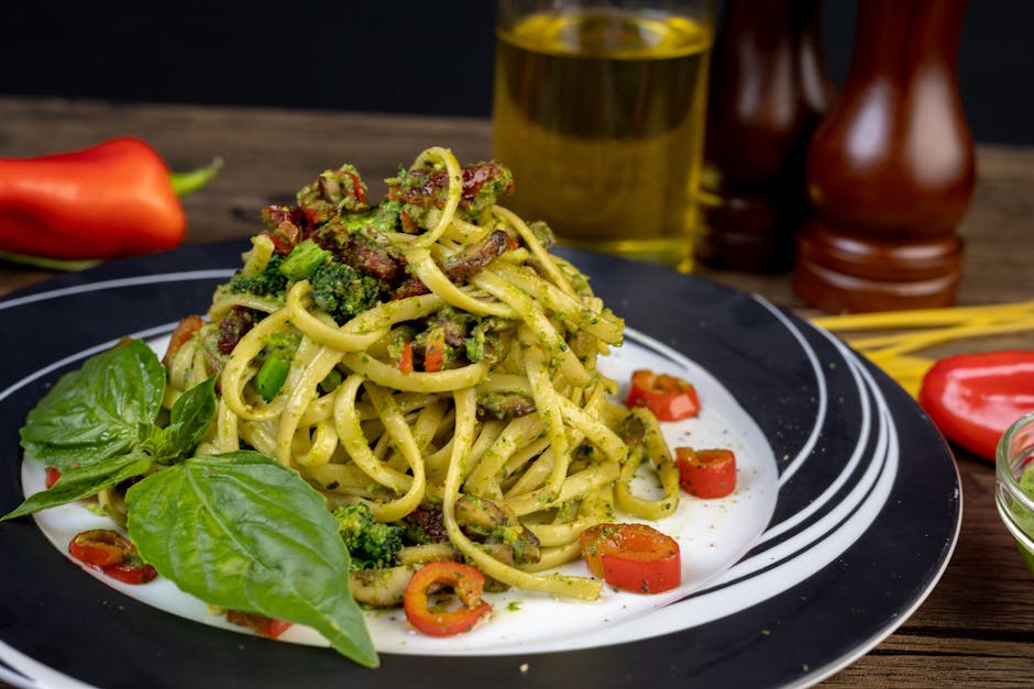 pexels-photo-12006395-12006395 Makaron z pesto i grillowanymi warzywami
